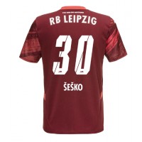 Echipament fotbal RB Leipzig Benjamin Sesko #30 Tricou Deplasare 2024-25 maneca scurta